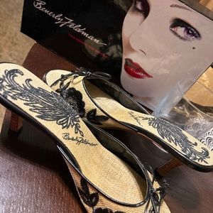 Beverly Feldman guilford/natural shoe size 9.5